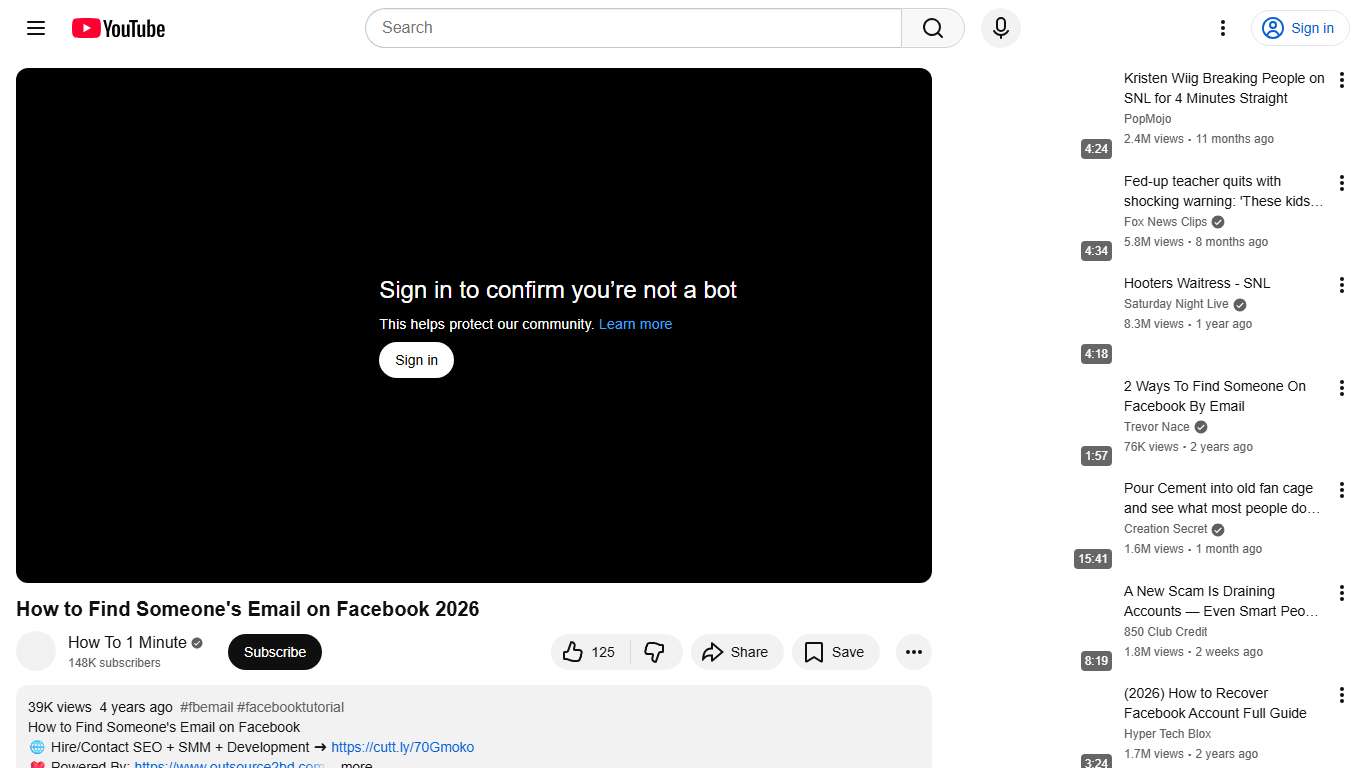 How to Find Someone's Email on Facebook 2026 - YouTube